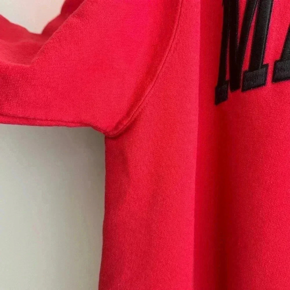 Champion UMD "Maryland" Red Pullover Sweatshirt, Size Small - Picture 8 of 16